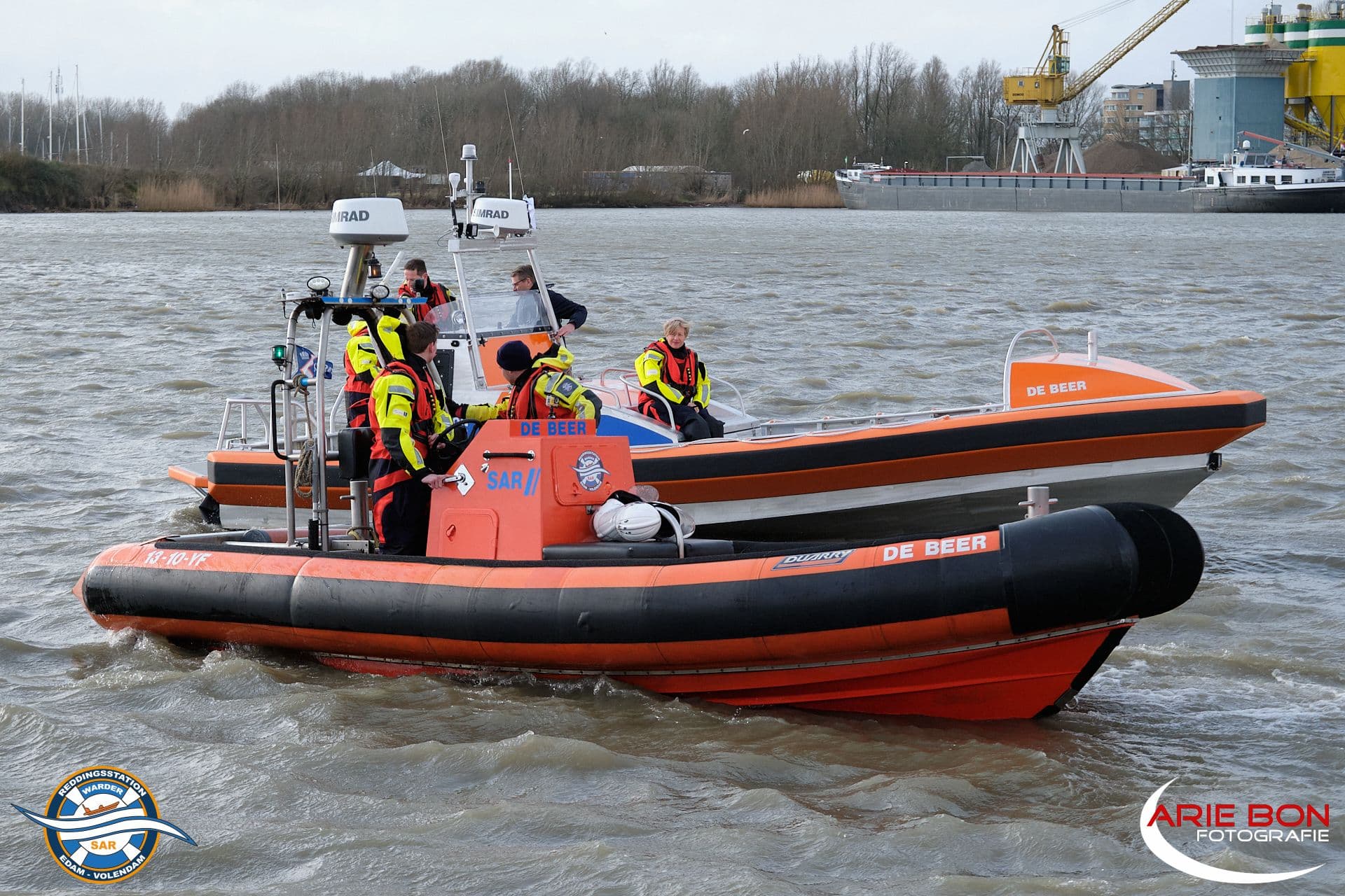 Nieuwe reddingboot gedoopt foto 3