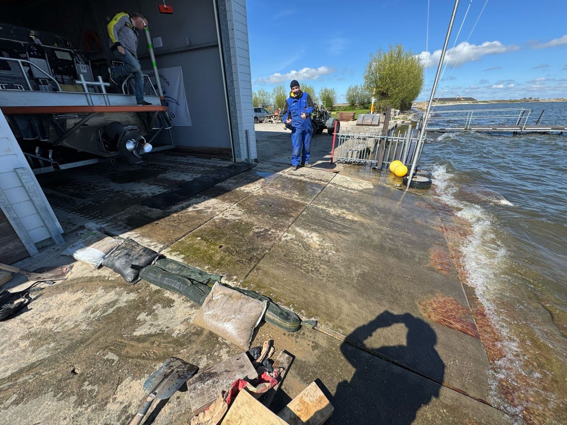 Werkzaamheden Helling Boothuis foto 1