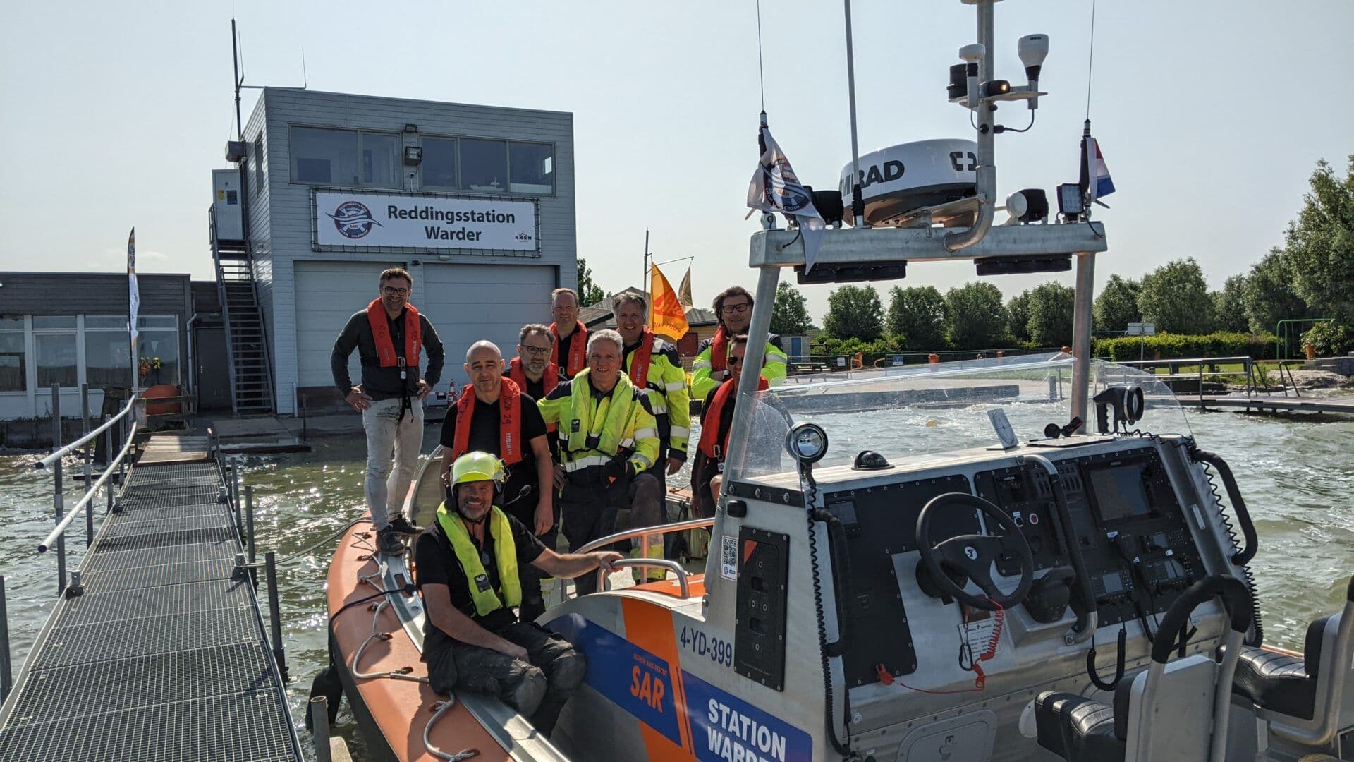 Sika Nederland werkt voor het goede doel bij Reddingsstation Warder