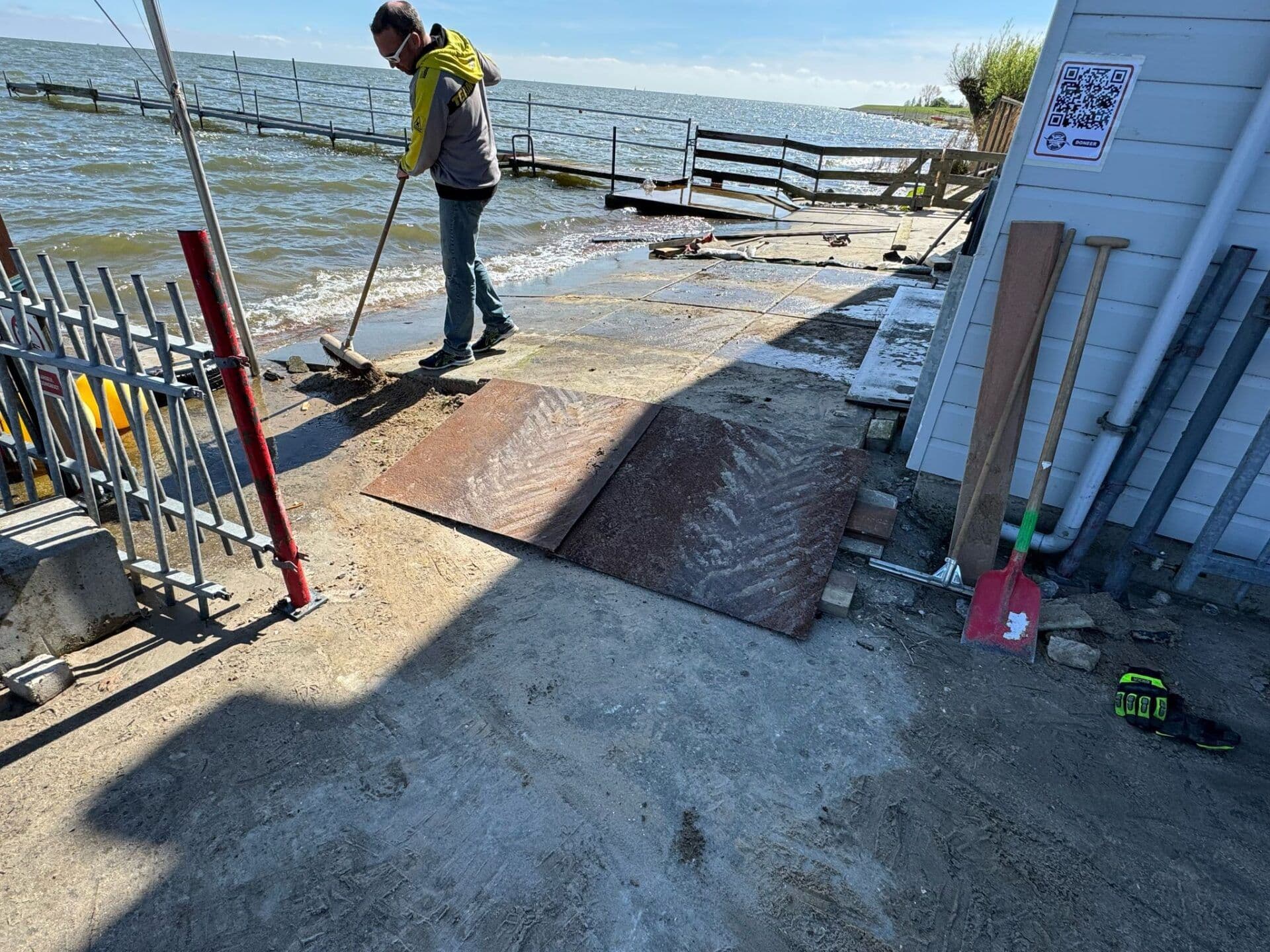 Werkzaamheden Helling Boothuis foto 4