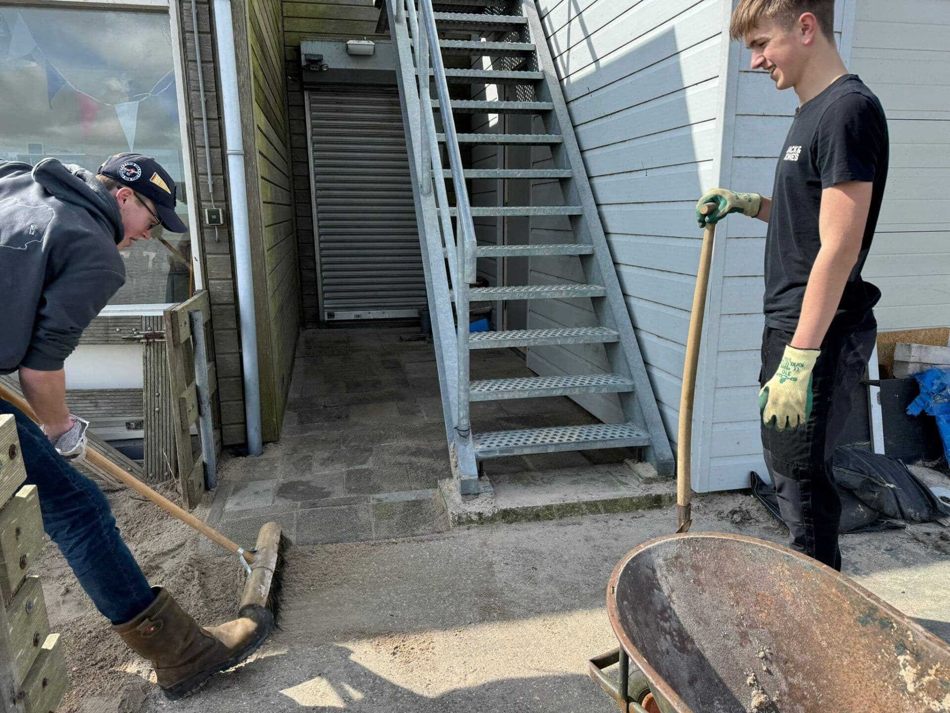 Herstel waterschade van start foto 2